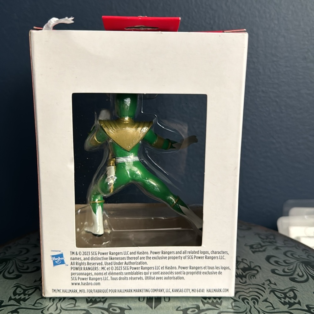 Mighty morphin power rangers - green ranger Christmas ornament - Picture 2 of 2